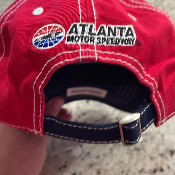 NWT 2017 Folds of Honor QuikTrip 500 NASCAR Colorblock Hat SnapBack Atlanta - Picture 3 of 6